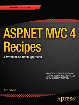 cover image of ASP.NET MVC 4 Recipes
